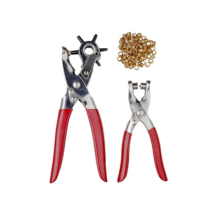 Buy JAMCORAX Leather Hole Punch Set, Belt Punch Grommet Eyelet Plier