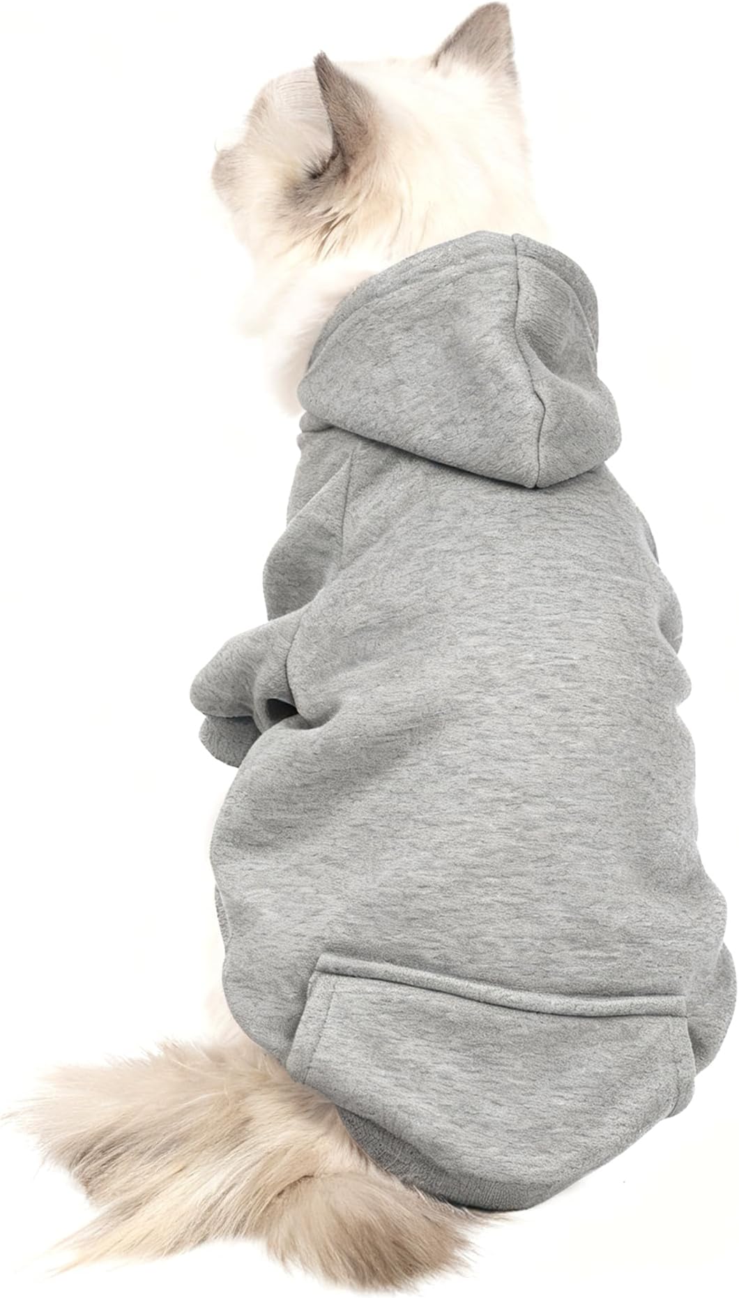 Cold Weather Coats for Pet Cute Clothes (Grey, X-Large)