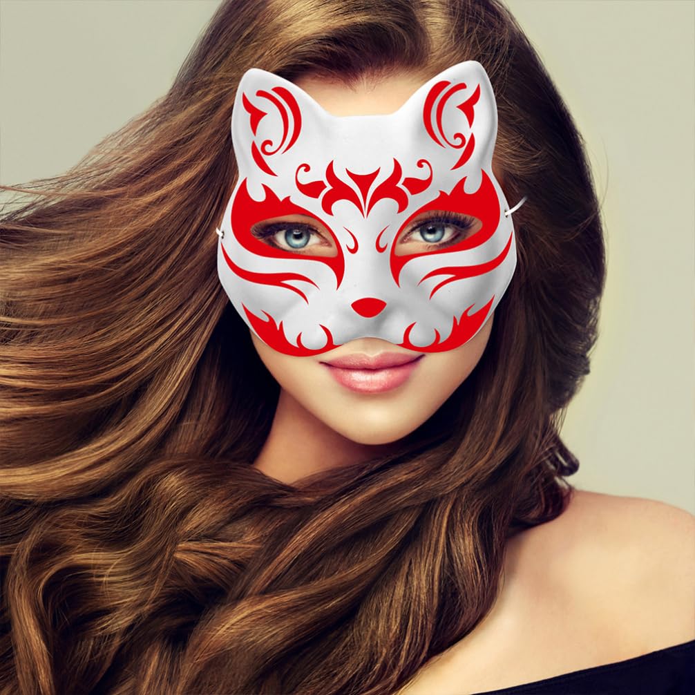 Cabilock 24pezzi Maschere Bianche Vuote Per Da Maschere Per Cosplay e Feste Per Halloween e Decorazioni Personalizzate