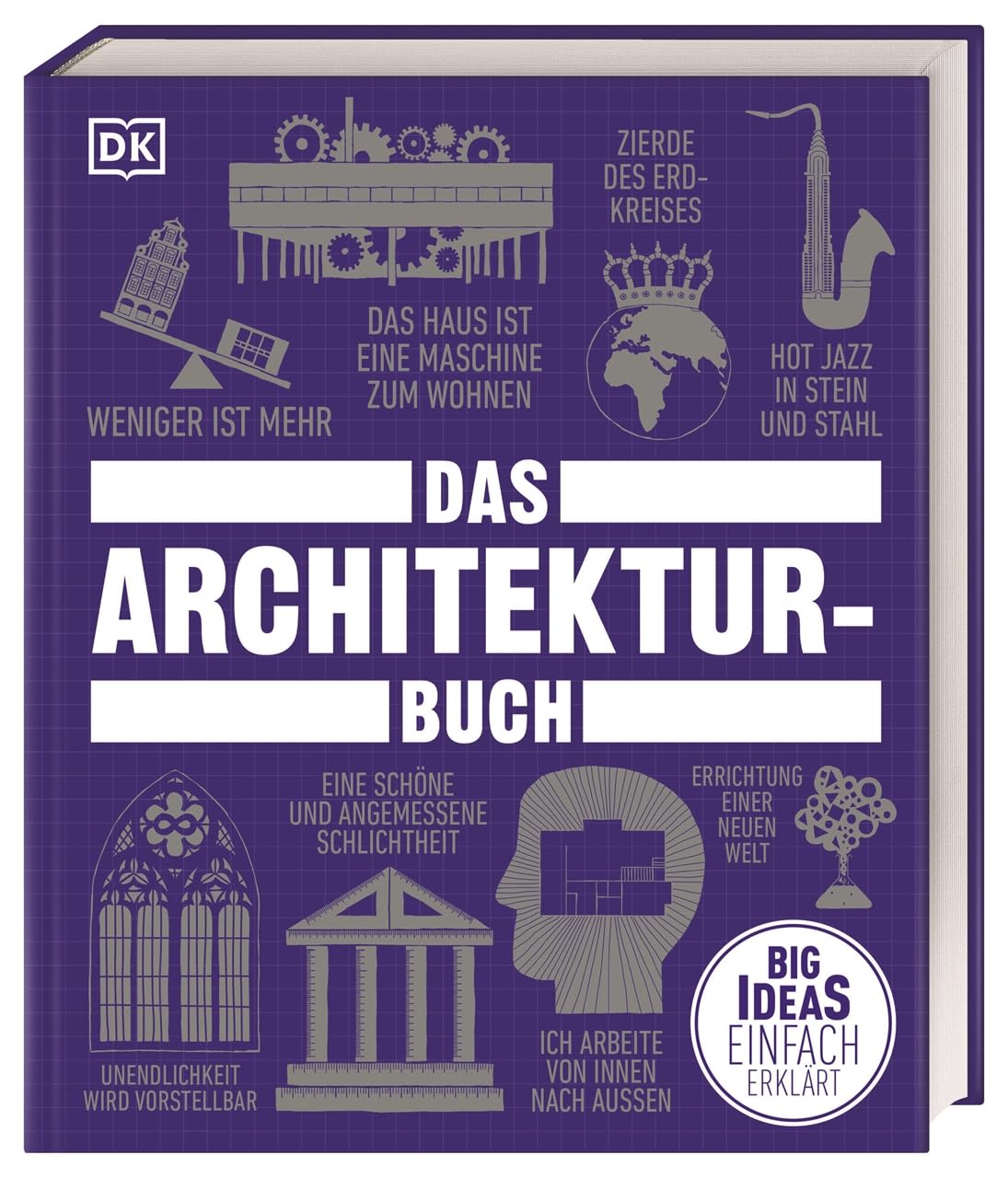 Big Ideas. Das Architektur-Buch: Big Ideas - einfach erklärt. Geballtes Wissen über die Geschichte der Architektur, Epochen, Stile, berühmte Architekt*innen und Denkmäler