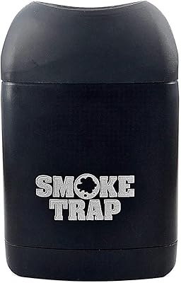 Smoke Trap 2.0 - Personal Air Filter (Sploof) - Smoke Filter with Replaceable Filter - 300+ Uses (Black)