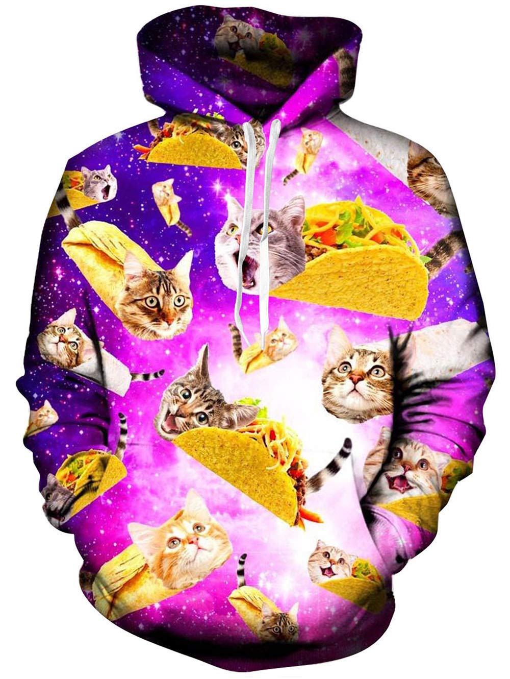 Rave on Friday Uniseks hoodie heren dames hoodie 3D-print