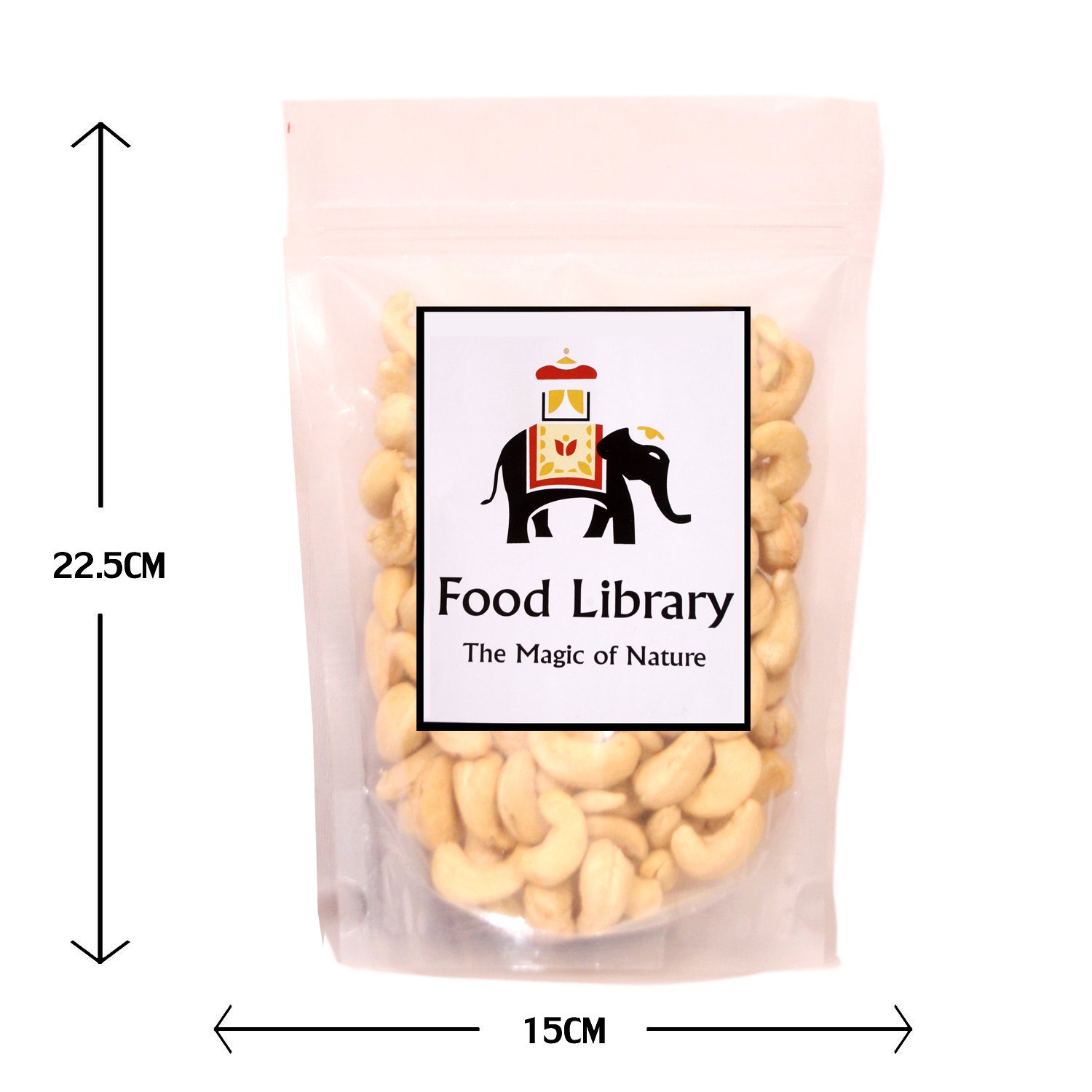 Food Library The Magic Of Nature Cashew Nuts - Kaju (200 g) 2