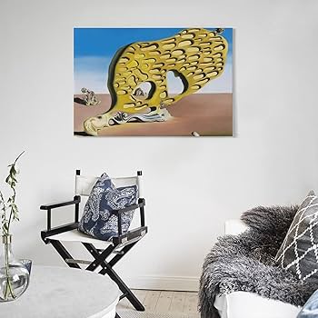 ダリの模写、パステル画、額入り、 ダリの模写、パステル画、額入り、 ダリの模写、パステル画、額