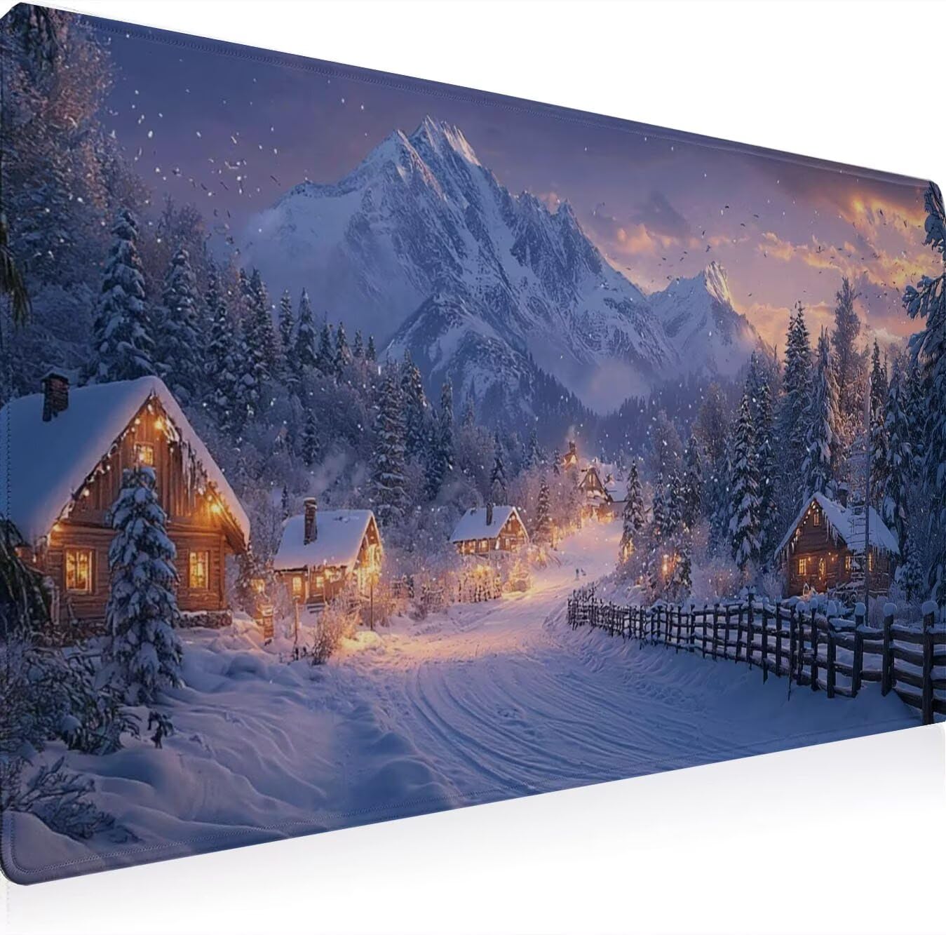 Podkładka pod mysz, podkładka pod mysz XXL 1200 x 600 mm podkładka pod mysz dla graczy, wodoodporna gumowa podstawa, duża podkładka pod mysz do gier na biurko zszyte krawędzie wodoodporna