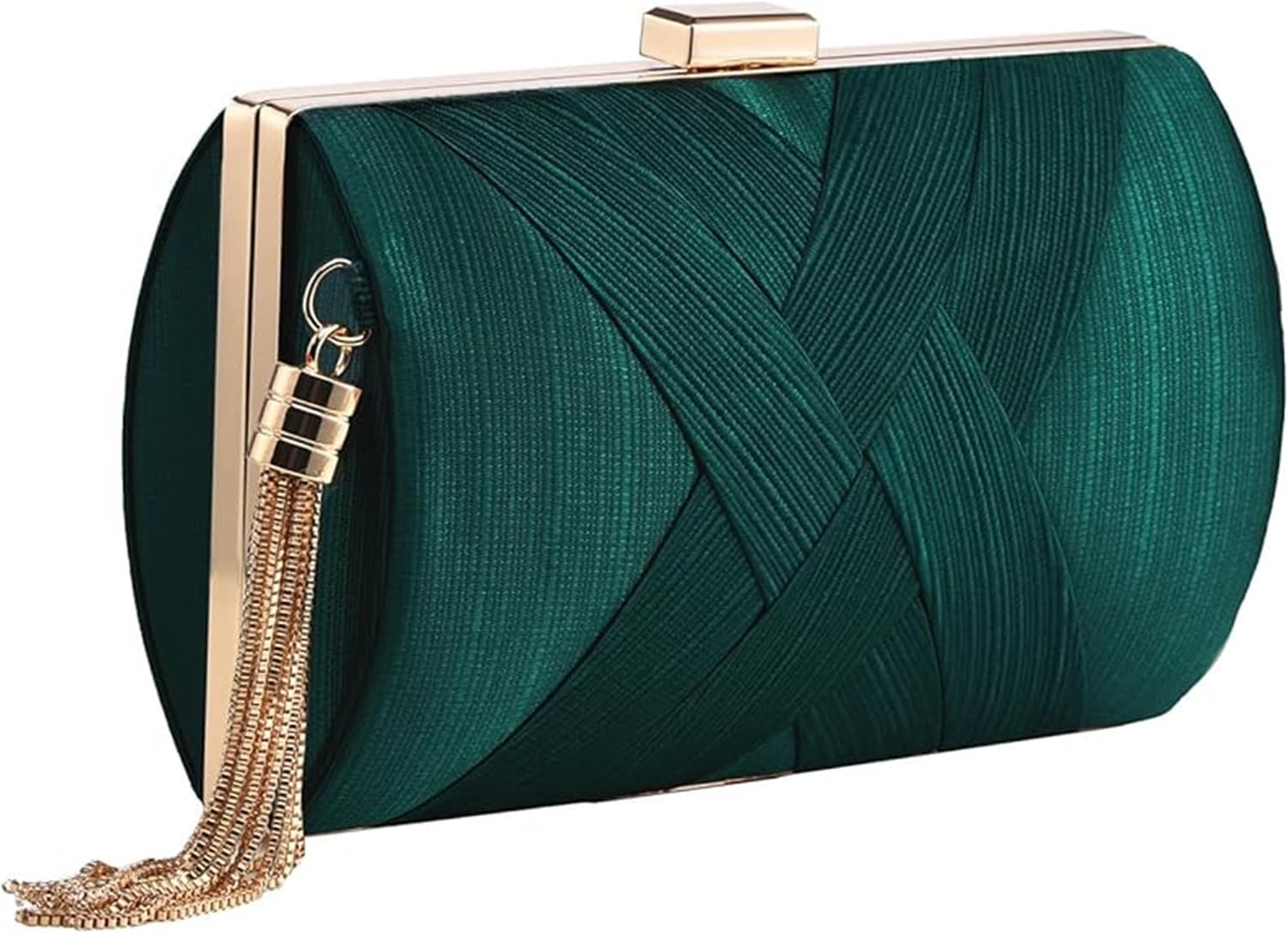 VidfyeWomen Clutch Bag Evening Clutch bag Fringed Evening Handbag,Lady Party Wedding Clutch Purse Chain Shoulder Cross Body Bag