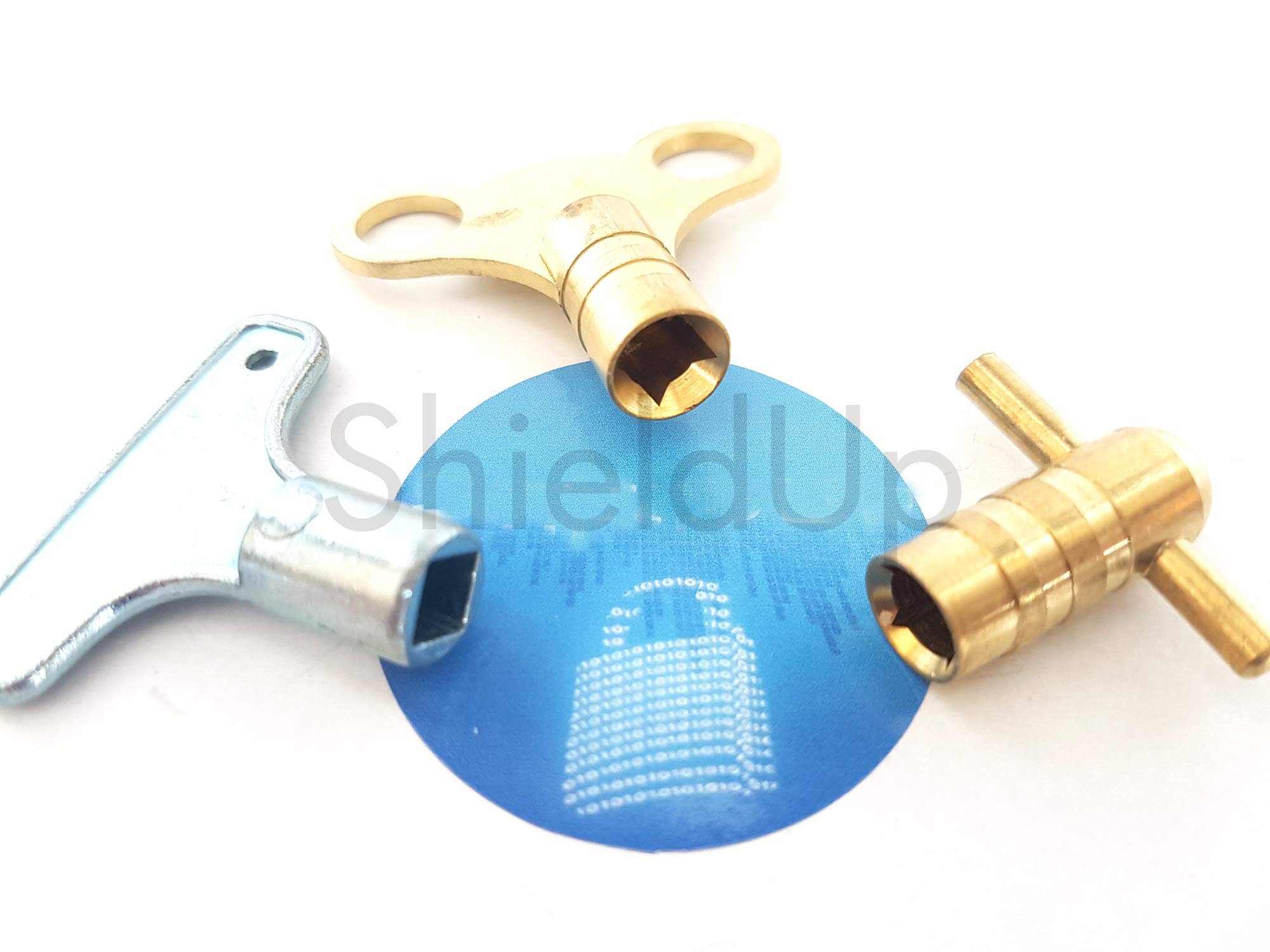 ShieldUp Radiator Keys | Pack of 3 | Rad Valve Bleed Keys