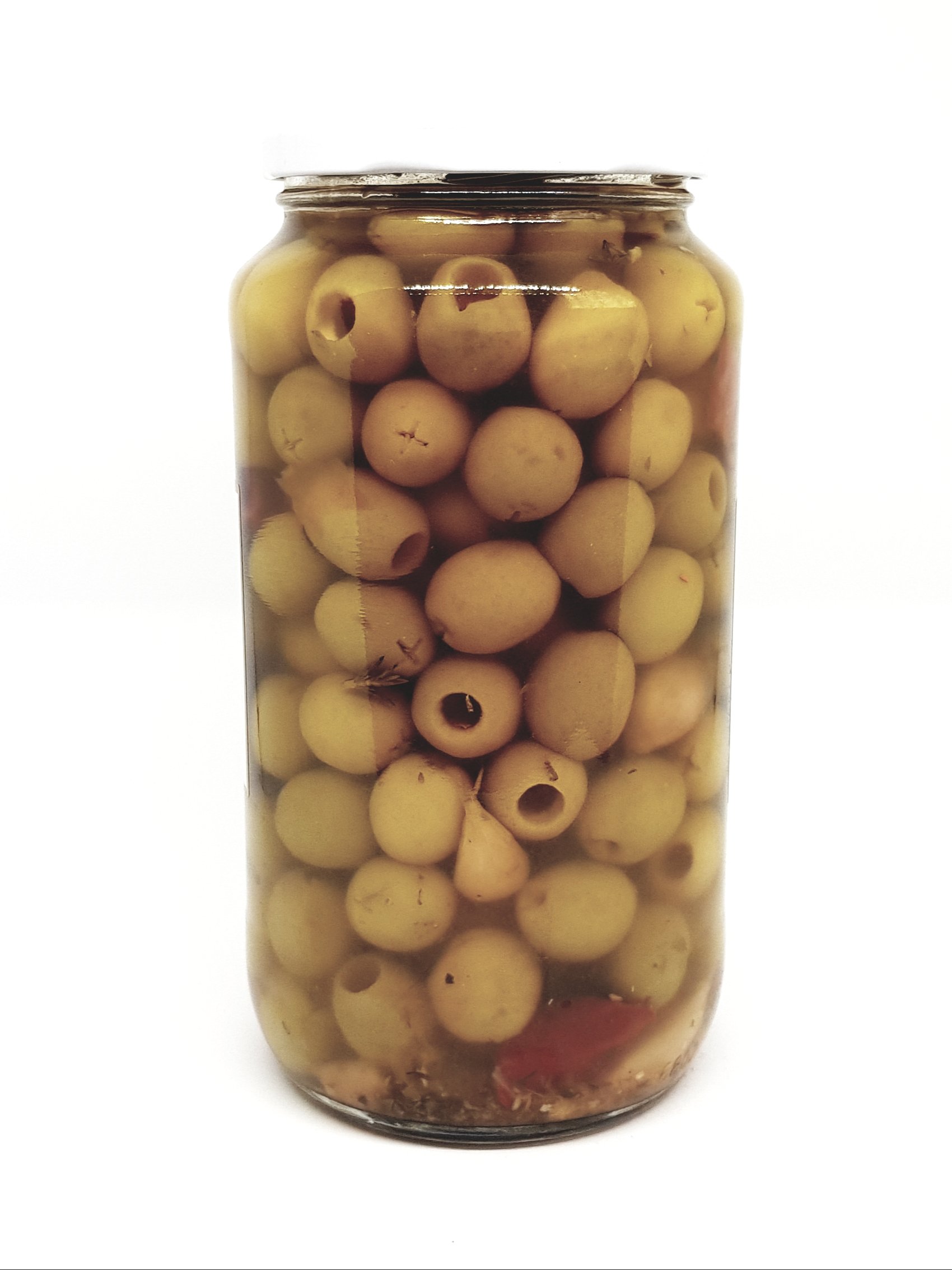 2 X 450 gr ACEITUNAS MANZANILLA DESHUESADAS ALIÑO DE MI PUEBLO - CHICON