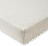 Burt's Bees Baby Organic Cotton Fitted Crib Sheet - GOTS Certified, Breathable BeeSnug 360 Fit for Crib & Toddler Mattresses