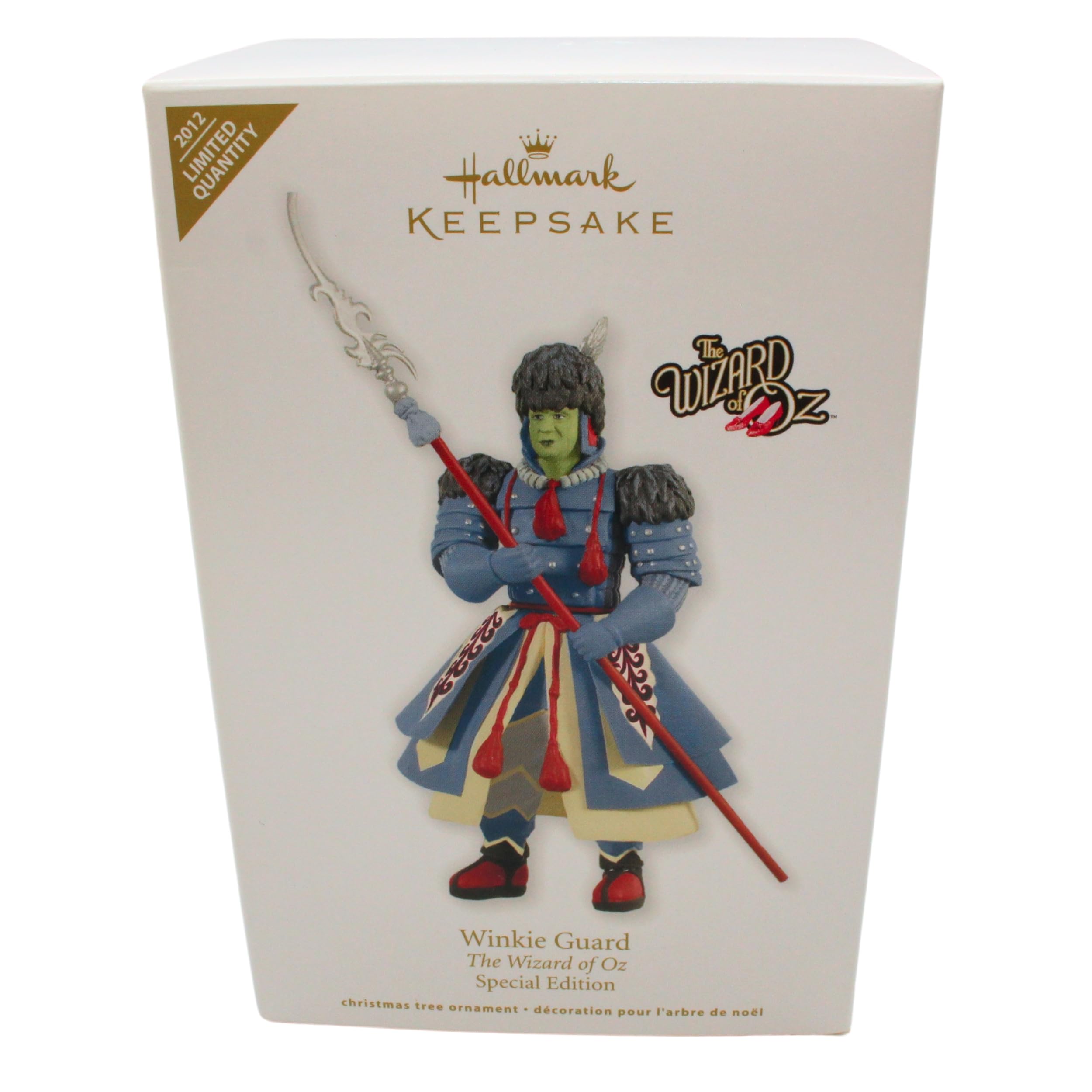 Ornement Hallmark Keepsake 2012 - Le Magicien D'Oz, L'homme Derrière Le Rideau - Lumineux Et Musical