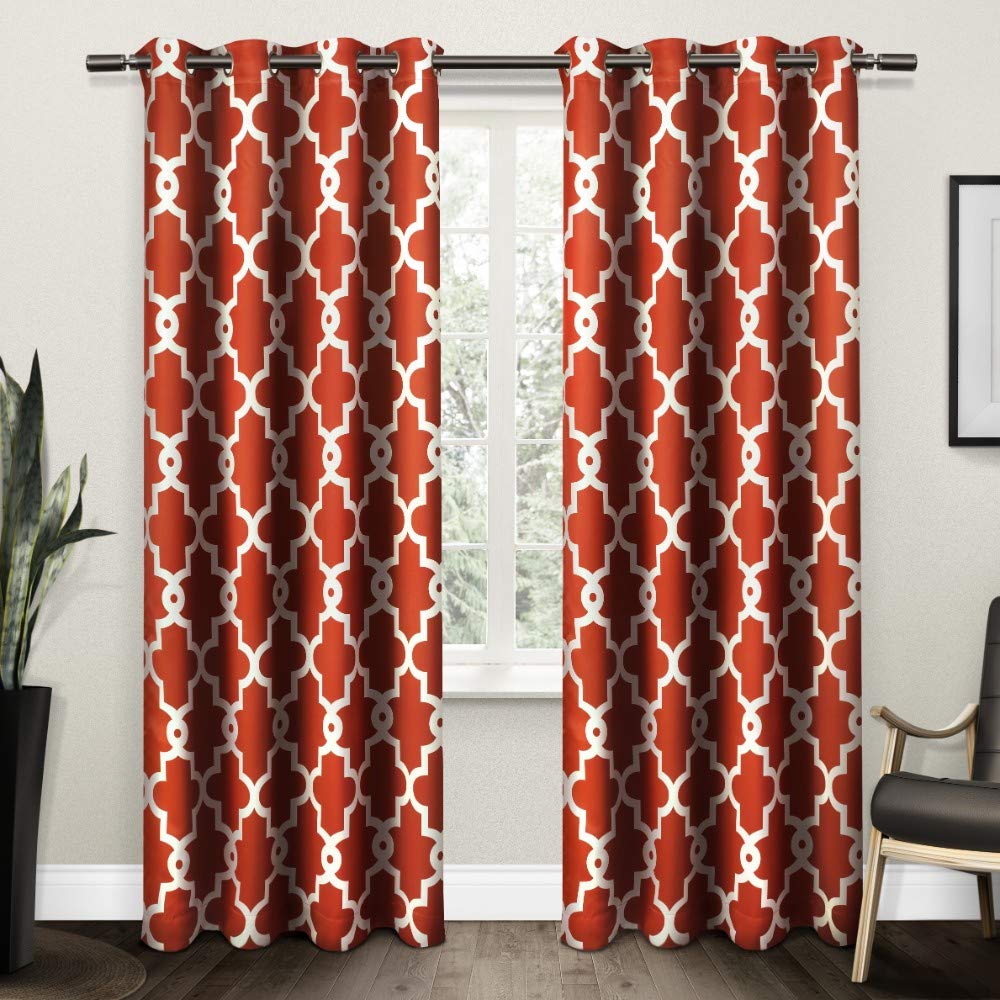Orange Bedroom Curtains Curtains & Drapes 2023