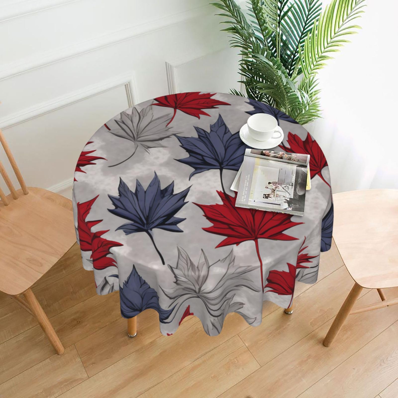 Nappe 60 pouces feuilles colorées pour protéger votre table
