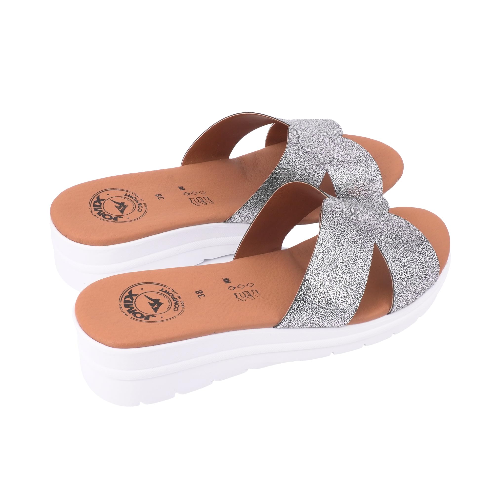 JOMIX Ciabatte Donna Estive Moda Zeppa Comoda Mare Casa Sandali Sabot Fascia