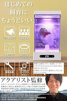 Amazon | ベタ 水槽 小型水槽 【アクアリスト監修(ベタ以外でも