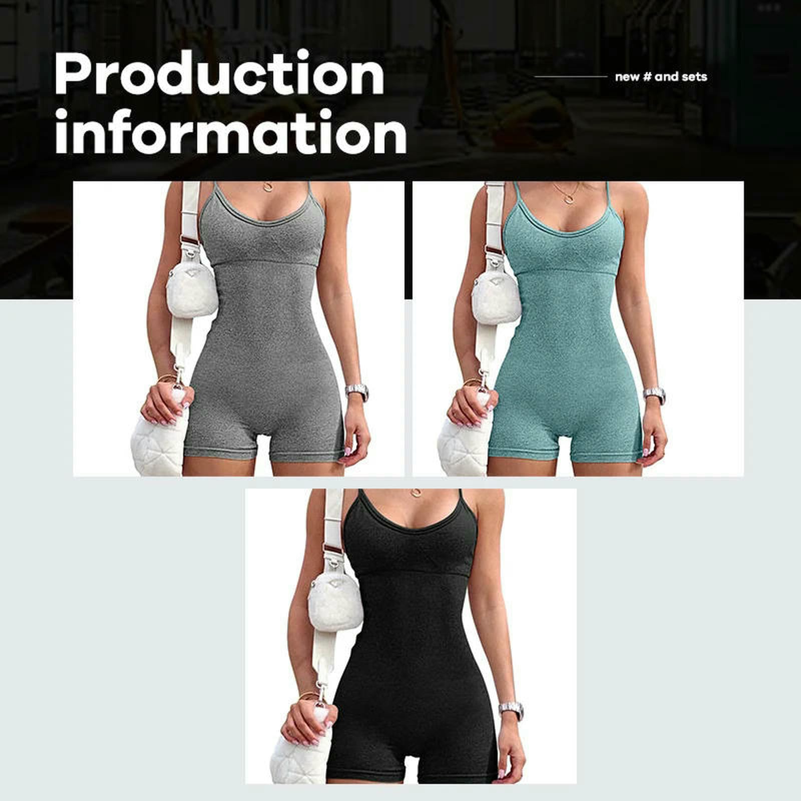 Shapewear damski kombinezon do jogi, seksowny, jednoczęściowy, spaghetti, pasek, kontrola brzucha, wyściełany biustonosz sportowy
