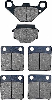 AHL Front and Rear Brake Pads for SUZUKI LT-A 500 Vinson 4WD / FK3/FK4/FK5/FCK5/FCK6/FK6/FCK7/FK7 2003 2004 2005 2006 2007 (WILL NOT FIT LT-A 500 FK2 Vinson 4WD Models)