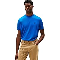 Tommy Hilfiger Ess Seasonal Reg Fit Solid Tee Mw0Mw39995, Maglietta a Maniche Corte