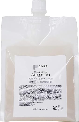 ORGANIC SORA SHAMPOO詰め替え用1000ml【ゼラニウムベースの香り】