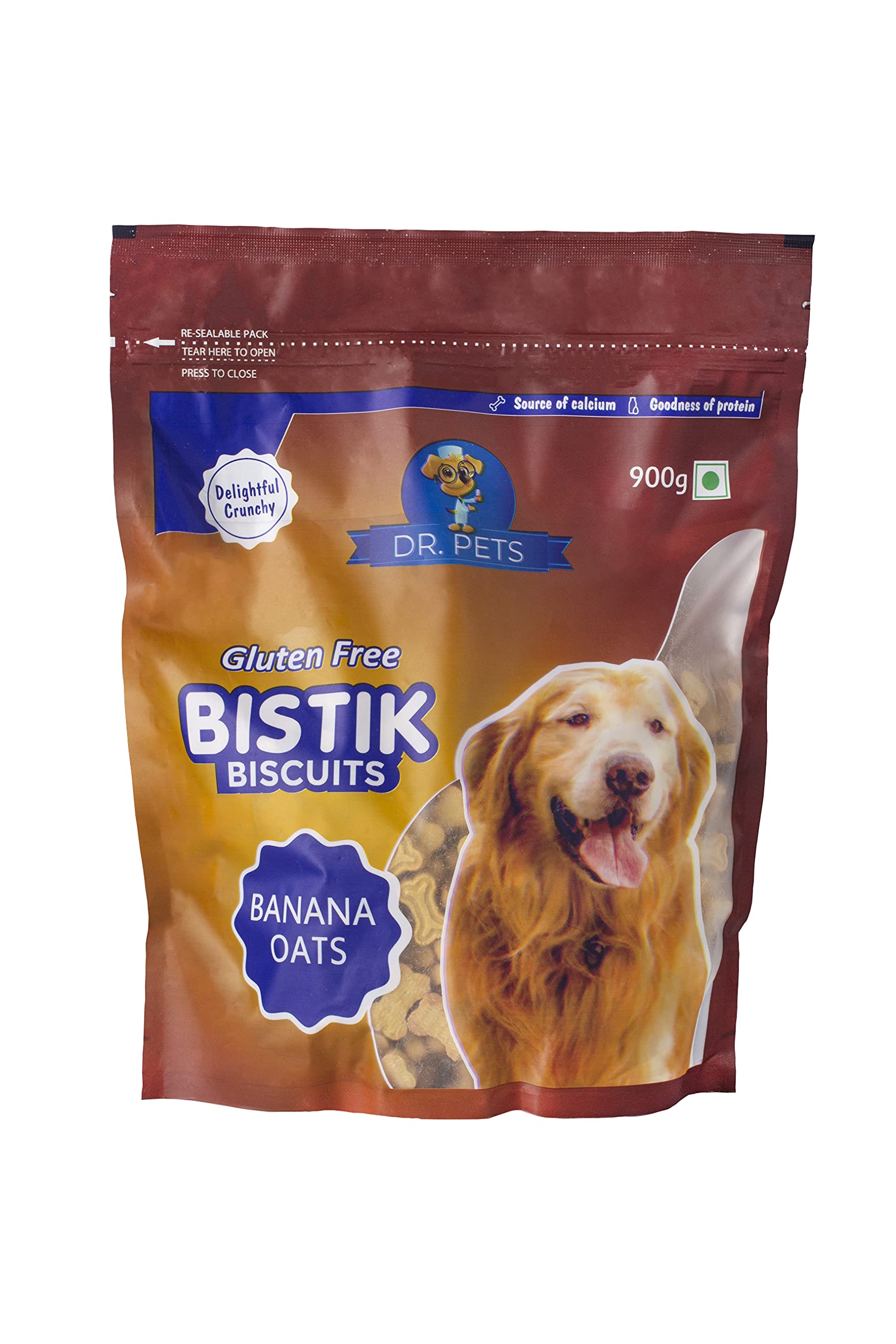 BISTIK Gluten Free Dog Biscuits Real Banana Oats Flavors with No Artificial Flavors, 900 g Pack (Real Taste of Banana and Oats) (B09BKBB1M8) Amazon Price History, Amazon Price Tracker