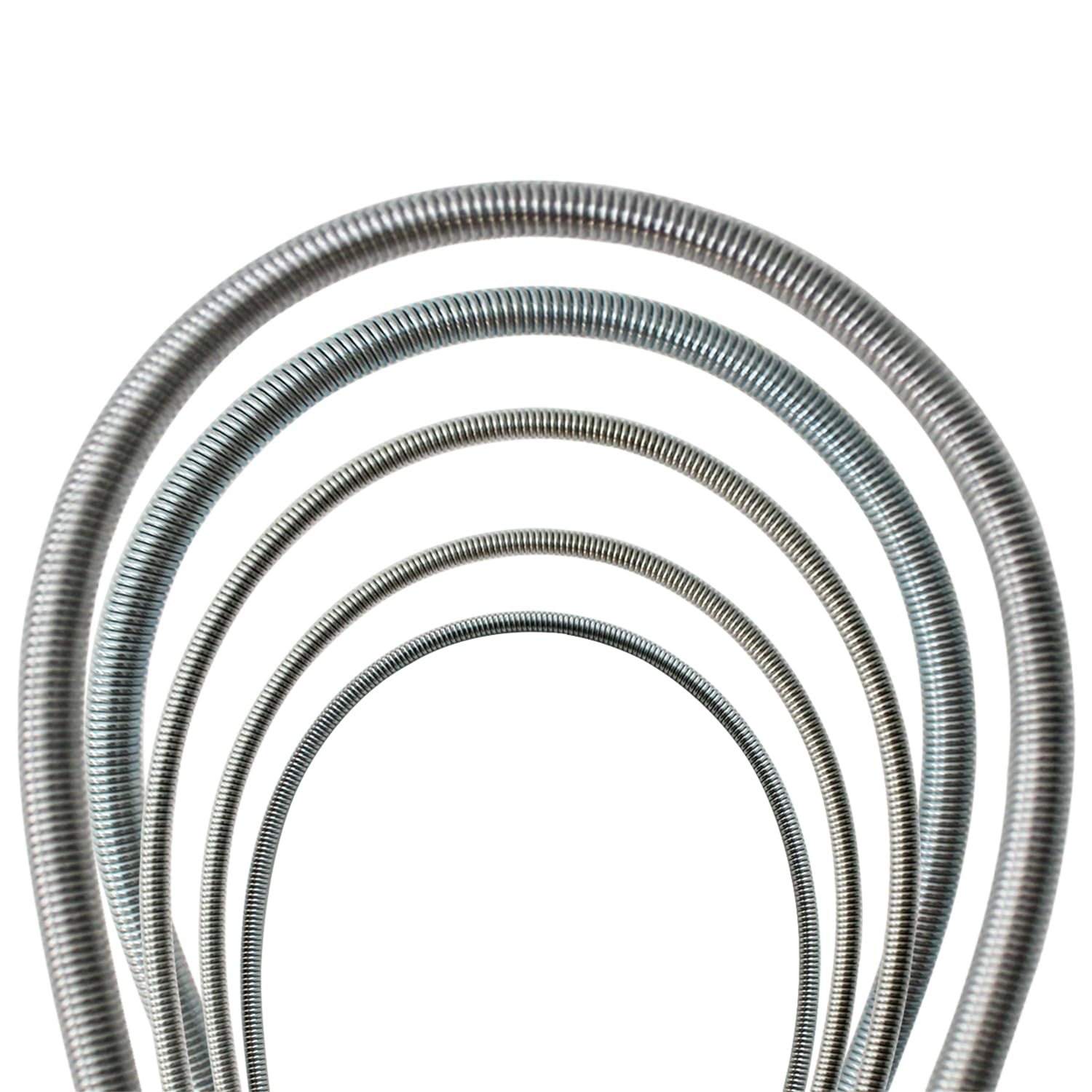 Molla Curvatubi per piegare i tubi di rame Interna PVC Multistrato Molla Piegatubi per piegatrice Tubi Idraulici Elettrici Condizionatori Manuale Tubi Acciaio Alluminio (un set)