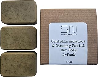 Seoul Naturals Jabón Centella Asiatica y Gins...