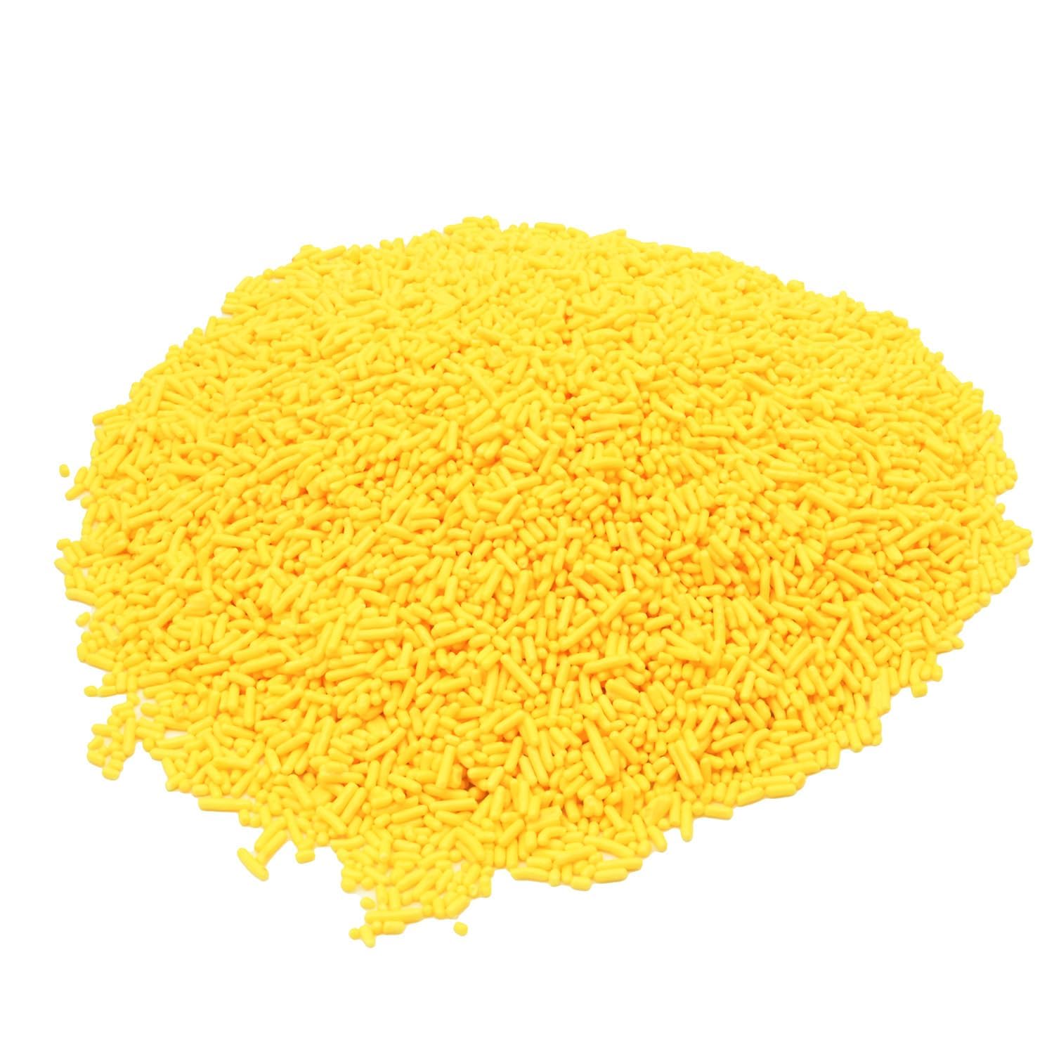 Candy Retailer Decorative Cake Sprinkles (Yellow, 32oz)