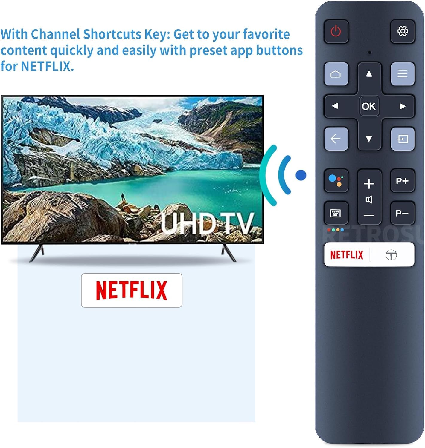 Nuovo Originale RC802V FMRB Per Telecomando Smart TV HITACHI RCA XC32SM - Foto 11