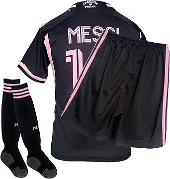 Kids Soccer Jerseys No.10 Footall Sports Training Uniform Boys Girls Youth 3 Pieces Set Soccer Jersey
