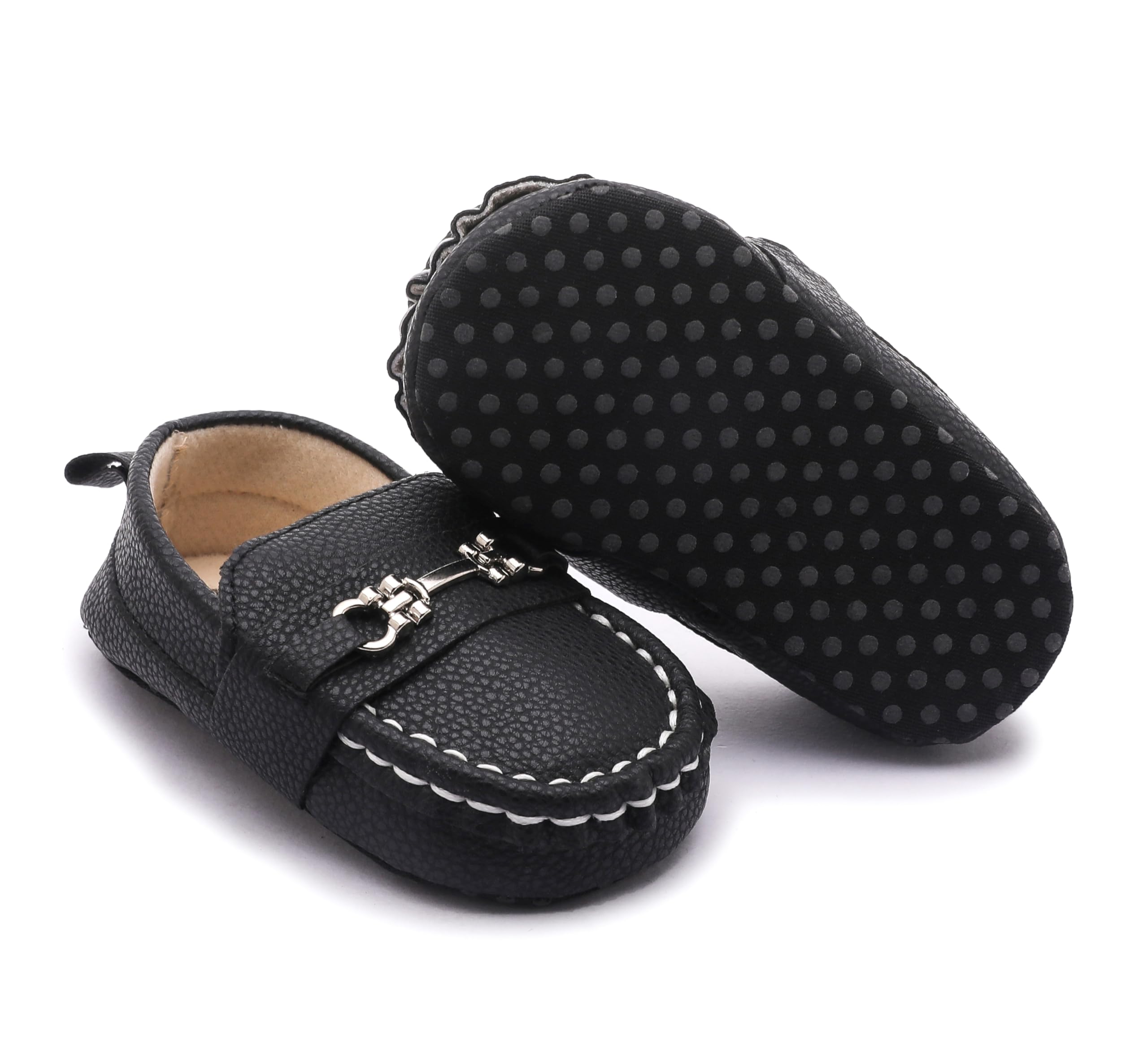 LONSOEN - Mocasines para bebé y niña