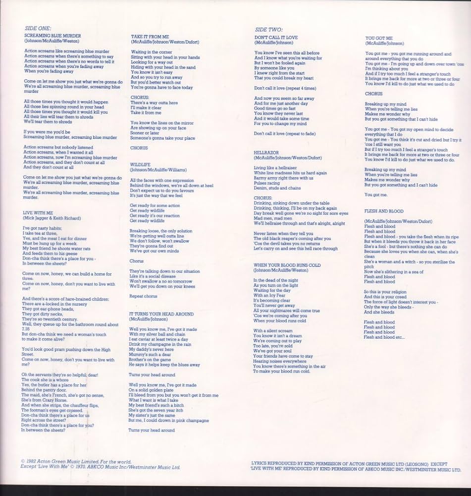 ガールスクール/スクリーミング・ブルー・マーダー&プレイ・ダーティ Girlschool – Screaming Blue Murder – CD (Album, Reissue