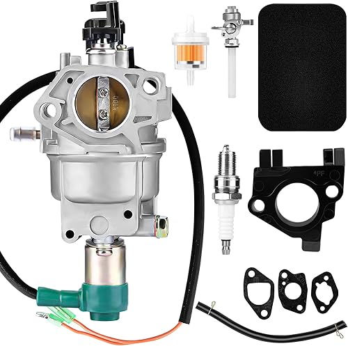 Miniatura 1 de SOFO Carburador de estrangulador automático para Predator 420cc para Champion 389cc 439cc Generac GP5500 GP6500 GP6500E GP7500E Powermate 6500