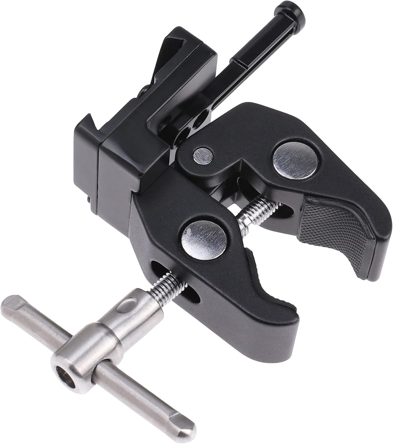 V-Lock V Mount Battery Plate Adapter QR Clamp to Light Stand Rod Tripod