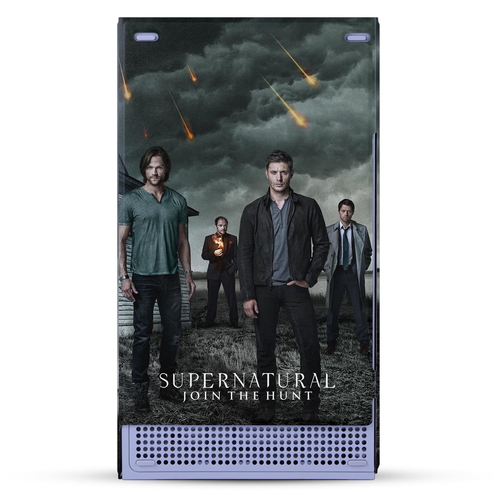 Head Case Designs Licenza Ufficiale Supernatural Sam, Dean, Castiel & Crowley Arte Chiave Console Da Gioco Wrap E Pelle Per Controller Compatibile con Xbox Series S Console & Controller Bundle