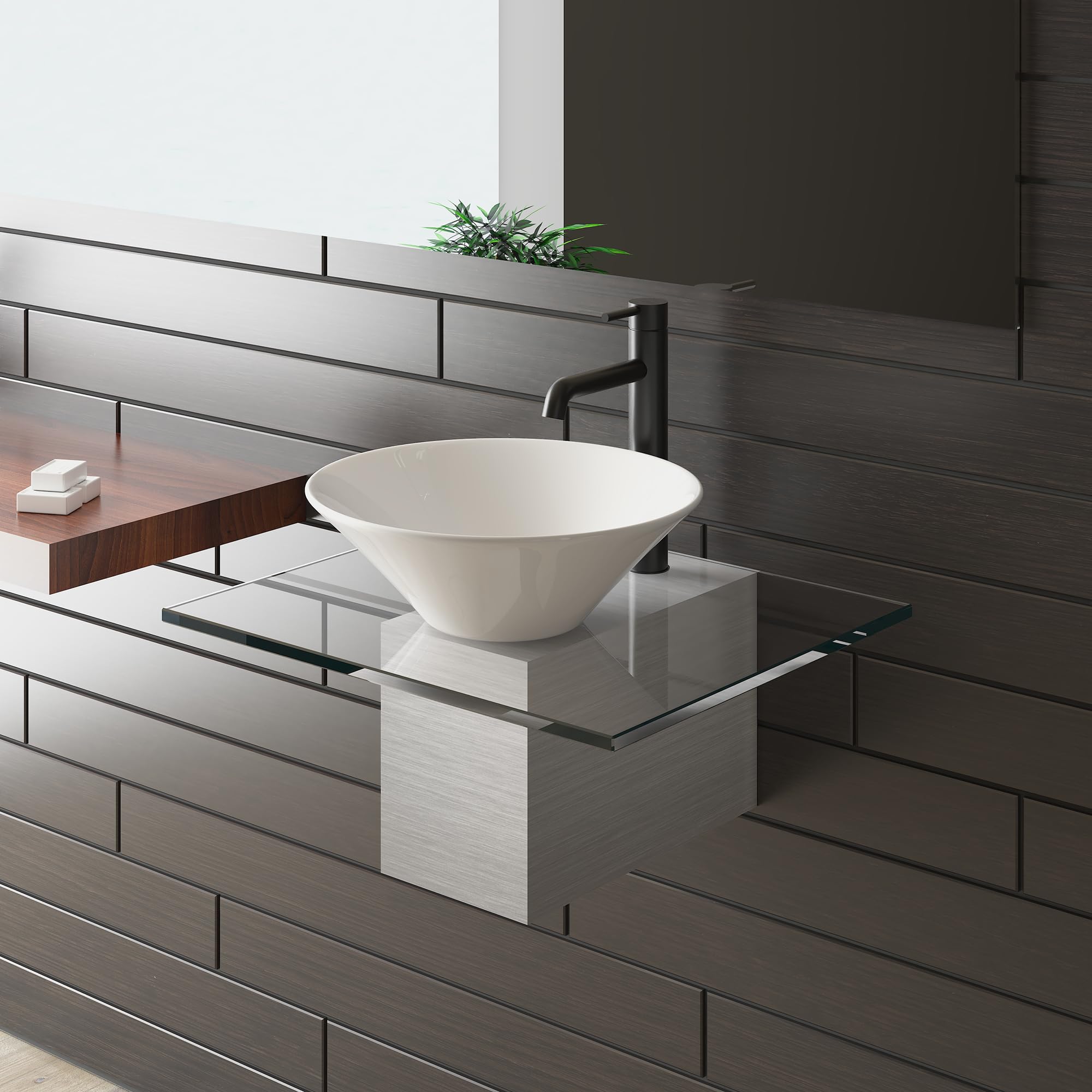 Cerámica Lavado Carcasa sin rebosadero lavabo Cuenco de cerámica invitados inodoro