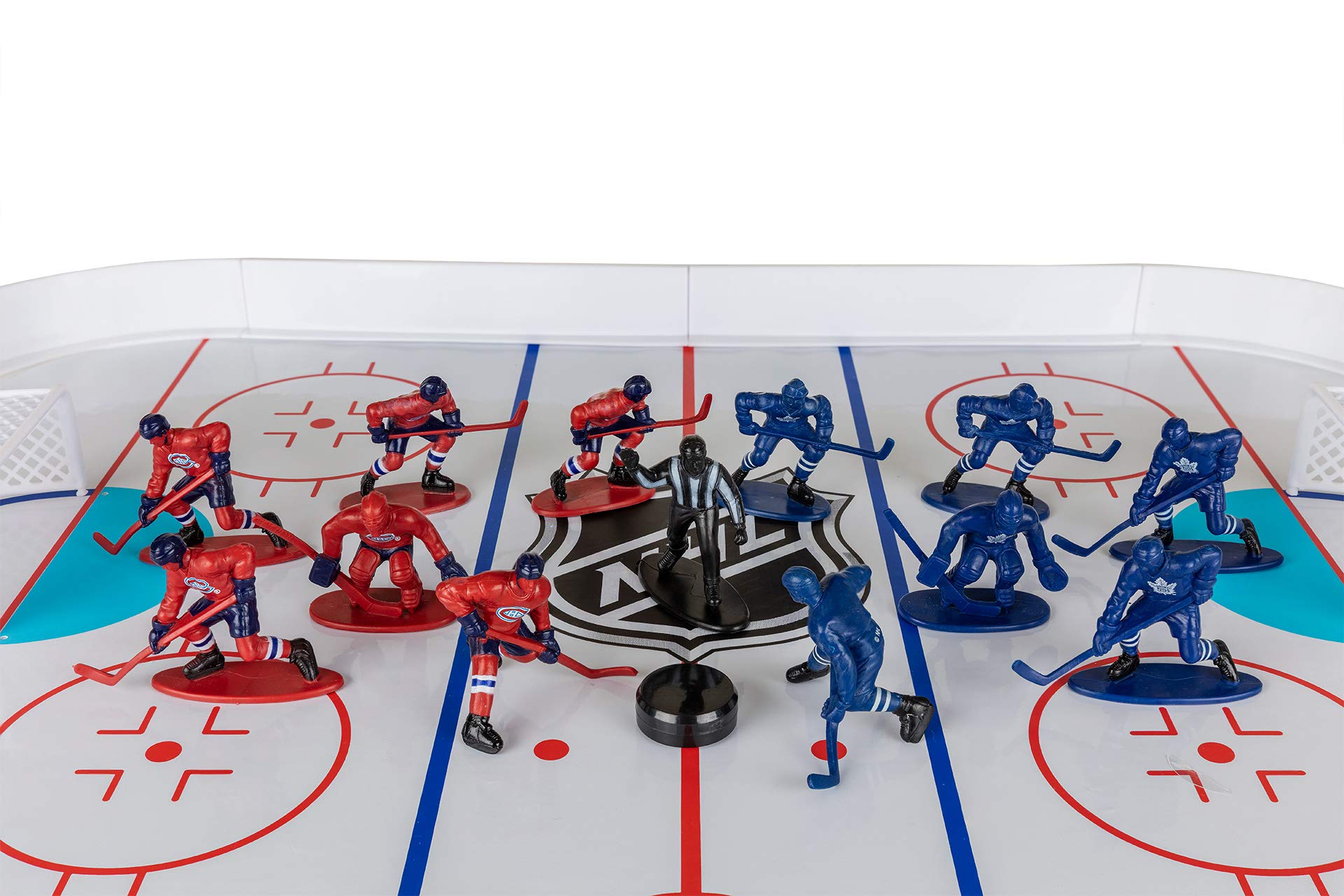 Kaskey Kids NHL® Toronto vs Montreal 27 Piece Hockey Guys Action Figure Set for Hockey Fans