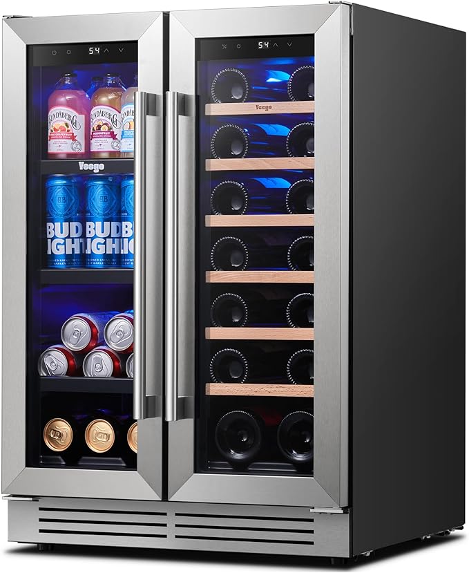 Yeego 24-Inch Dual Zone Wine & Beverage Cooler Review: The Perfect Combo for Wine & Drinks