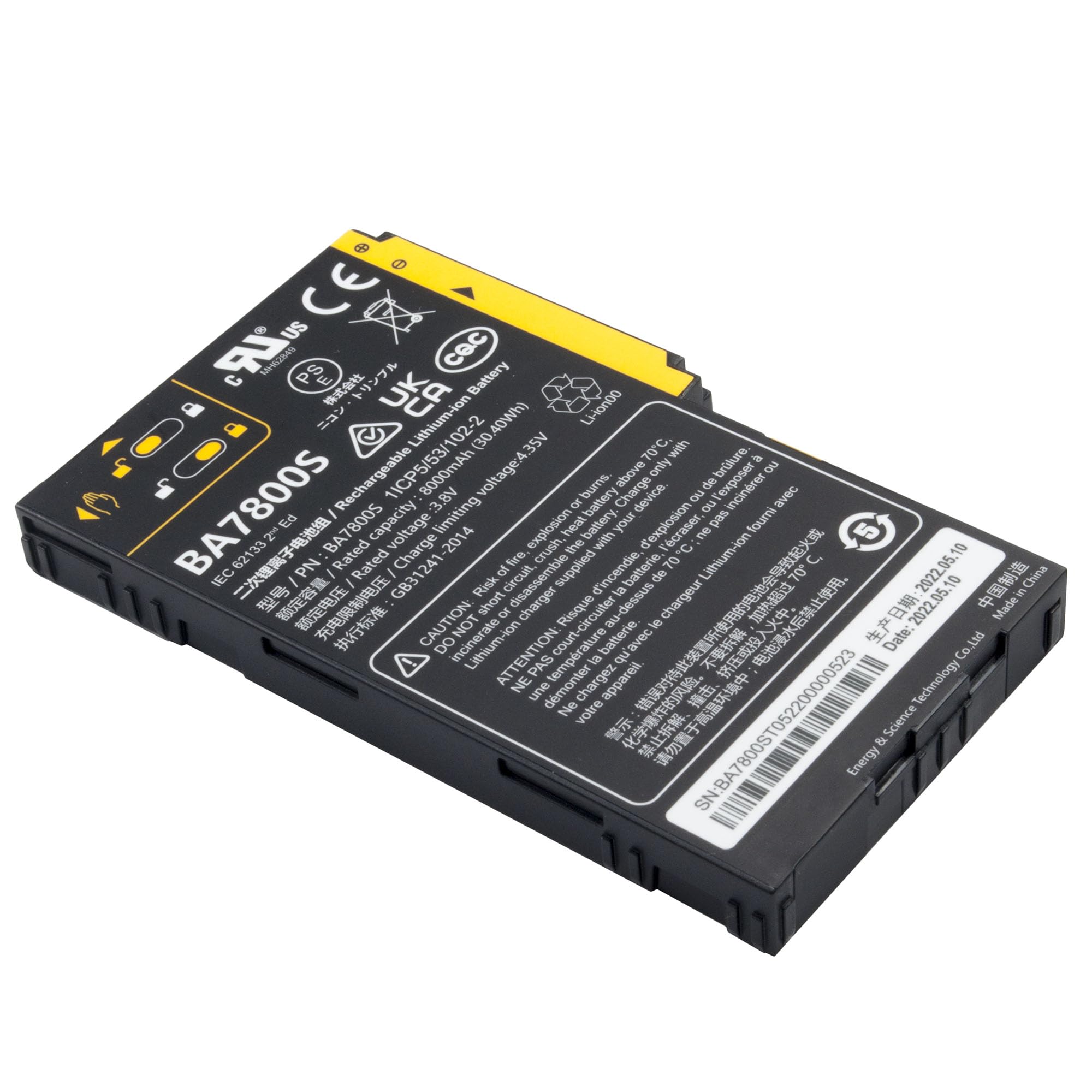 AIKEBATT New BA7800 BA7800S Battery for Hezhong A8 Strong GPS Tablet RS60 SP30 3.8V 8000mAh (30.40Wh)