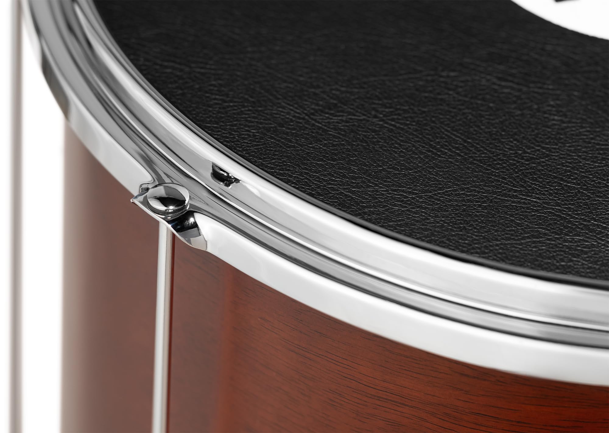 Meinl Percussion Traditional Wood Surdo – Piccolo Tamburo Samba – Altezza Regolabile – 16-Pollici Diametro – 20-Pollici Altezza – Hardwood, Brown (SU16-L-AB-M)