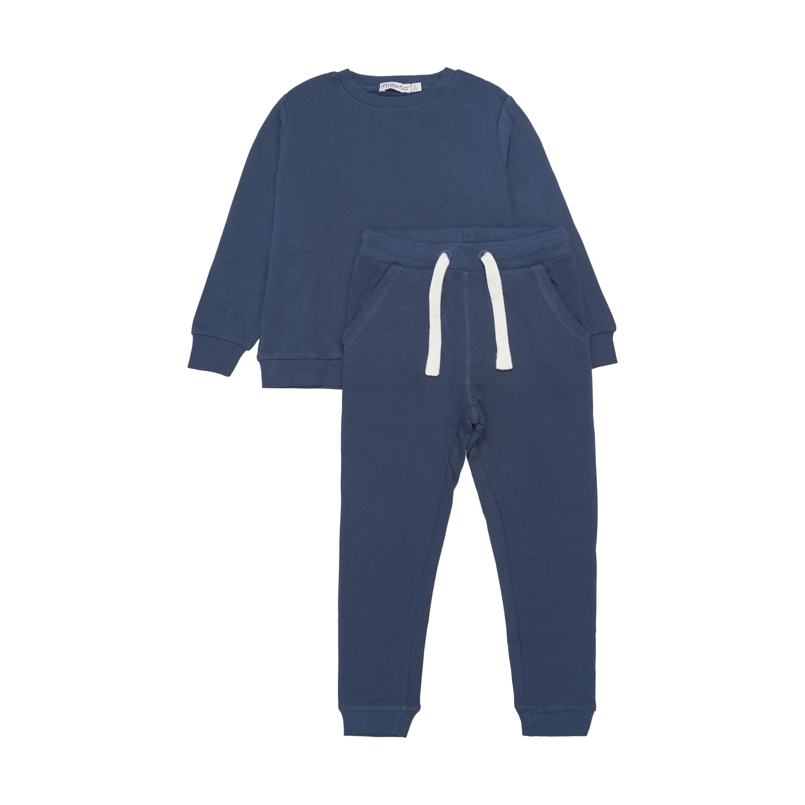 MINYMO Dziecięca bluza uniseks, New Navy (Insignia Blue), 134