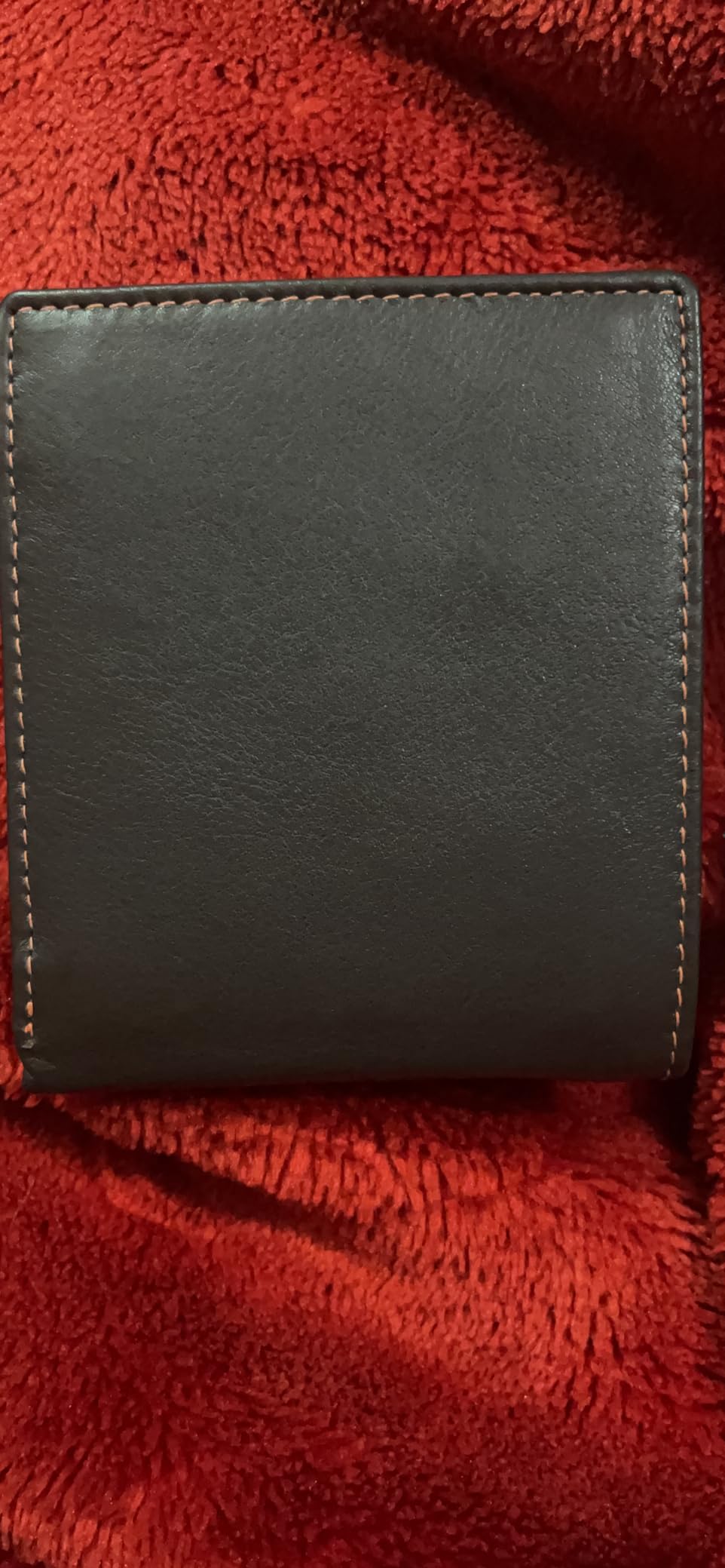 URBAN FOREST Kyle Leather Wallet For Men - Red/Pink Contemporary Design
