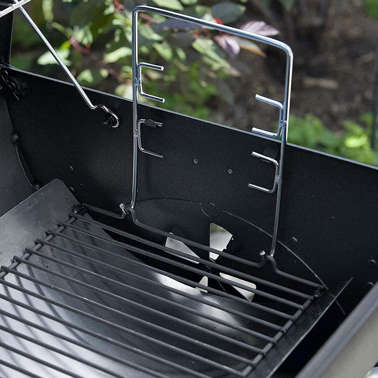 WELL GRILL BBQ Aschekasten Anzündkamin Auffangwanne Feuerrost für Chargriller Charcoal Grill E1224 68,6 x 33 cm