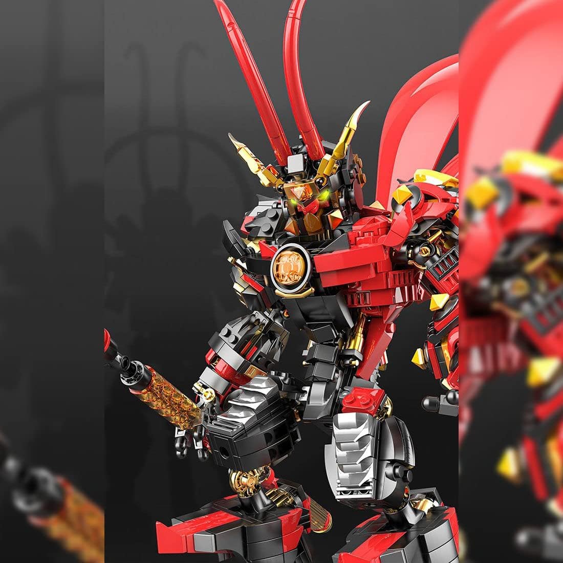 特撮 BIG LUCKY TOYS AMEKAJI DIEMOUSE Amazon.com: JOMIOD MOC China Chic Mecha Six-Eared Macaque