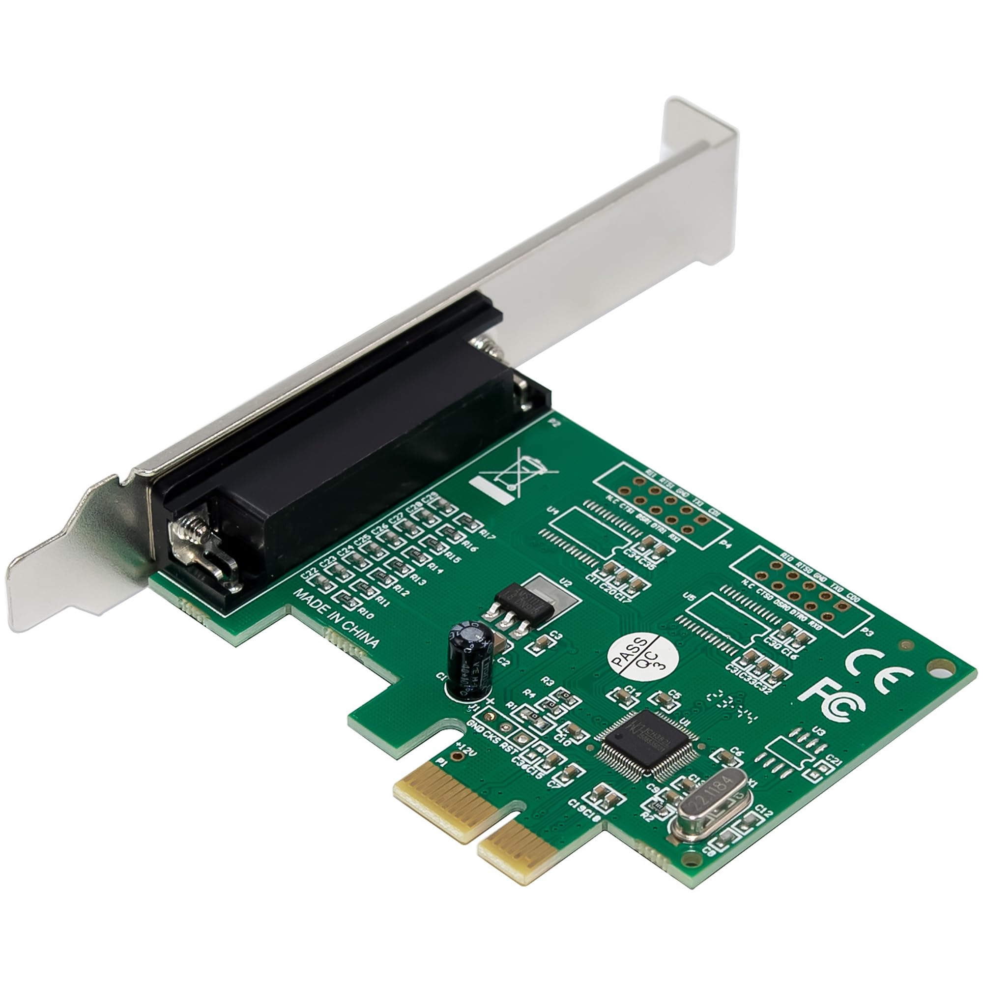 InLine® Tarjeta de Interfaz, 1 x Paralelo de 25 Pines, PCIe (PCI Express), 76625E