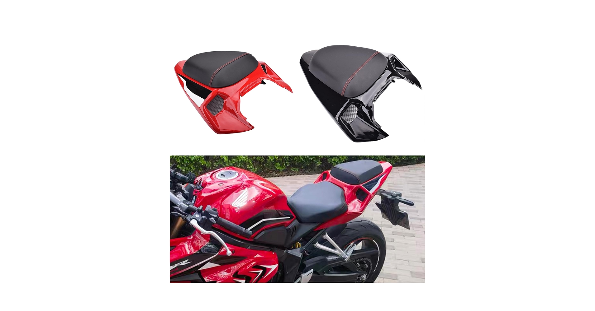 Amazon | バイク用 リアシートカバー リア テールシート 対応