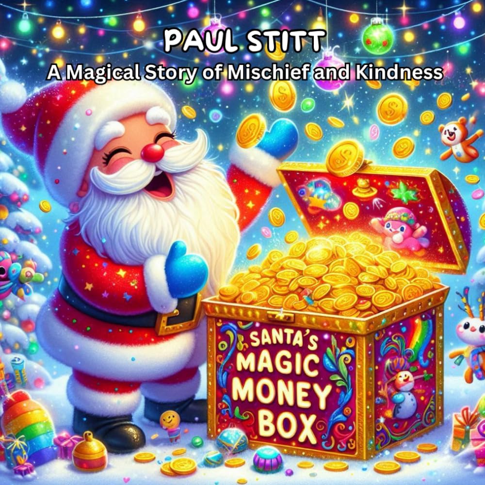 Santa's Magic Moneybox: “The Rainbow Rays and the Naughty Elf” Who has the cleanest face? (The Santa Magic Series)