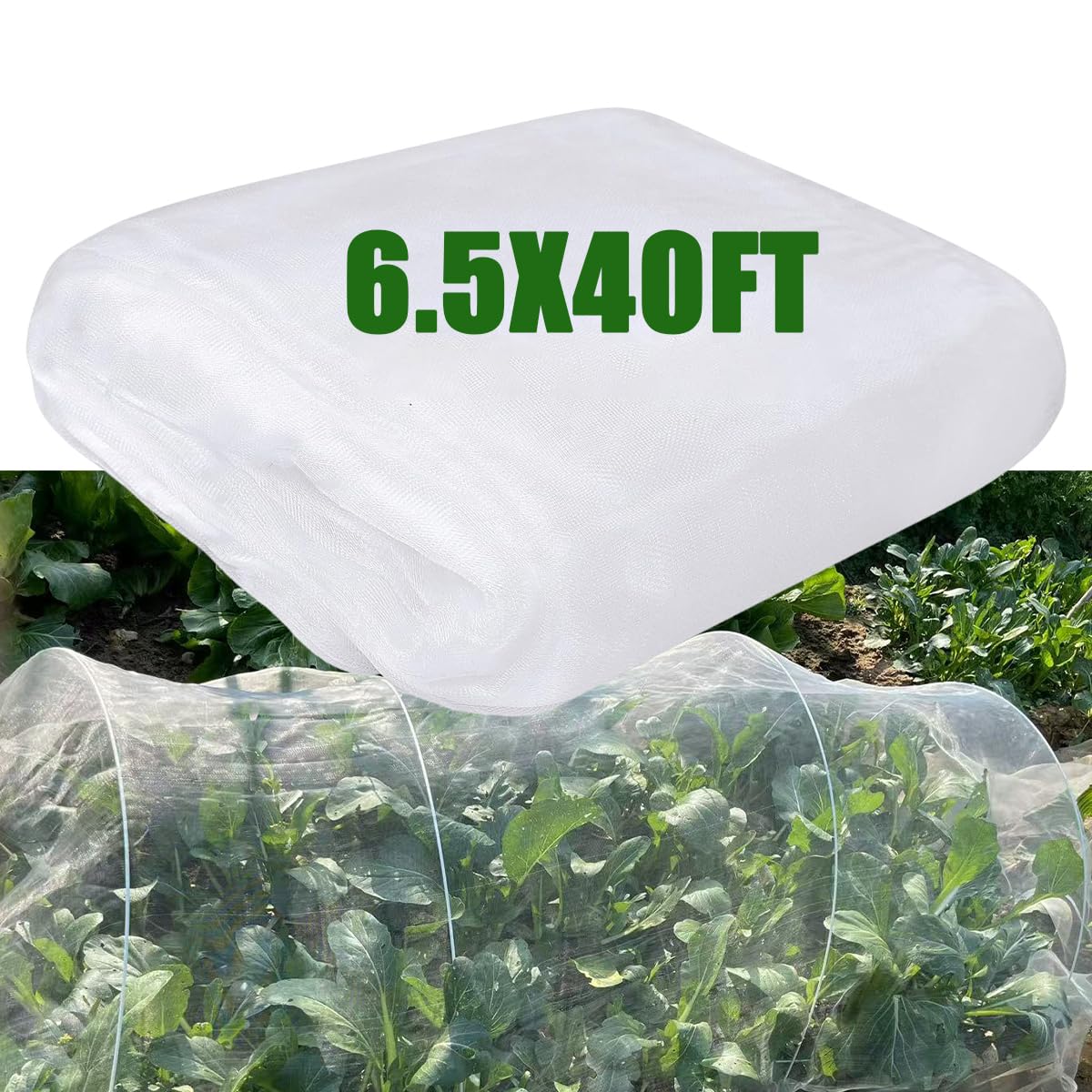 Gardtree Filet de jardin en maille, 2 x 12 m, moustiquaire pour lits surélevés, protection contre les oiseaux, les parasites pour légumes, fruits, cultures, serres