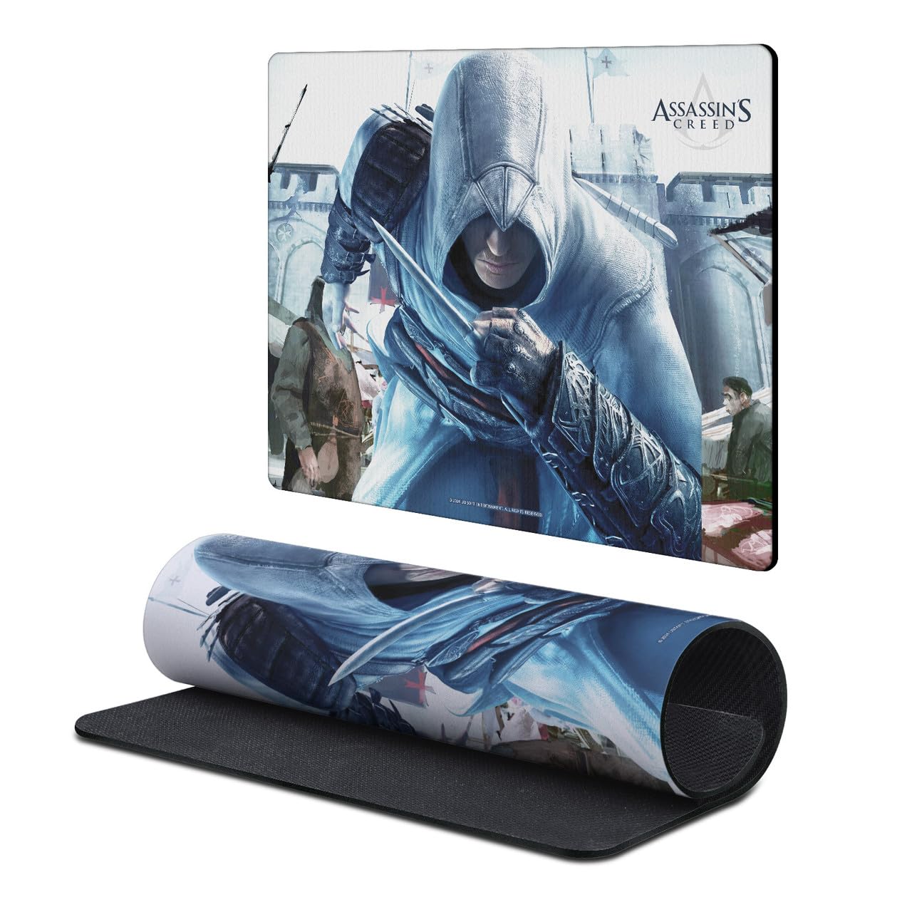 Head Case Designs Officially Licensed Assassin's Creed Altaïr Hidden Blade Key Art 9.84 x 11.81 x 0.12 inches (250 x 300 mm) - S Gaming Office Desk PC Keyboard Mouse Mat Pad
