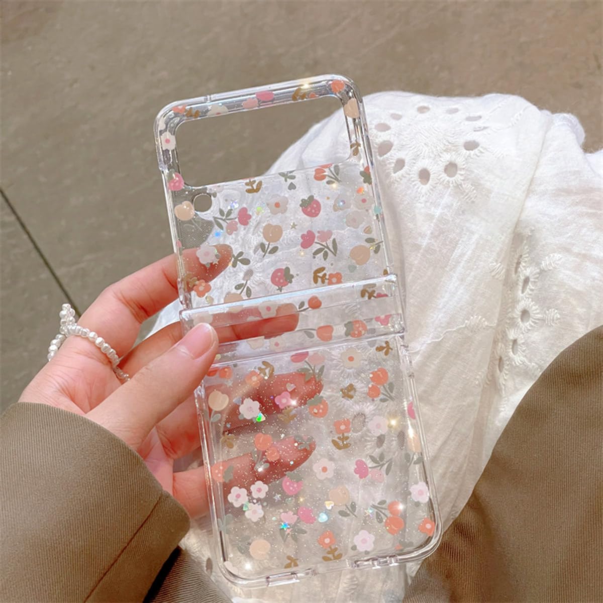 Amazon.com: GO-VOLMON Cute Woman Case for Samsung Galaxy Z Flip 4