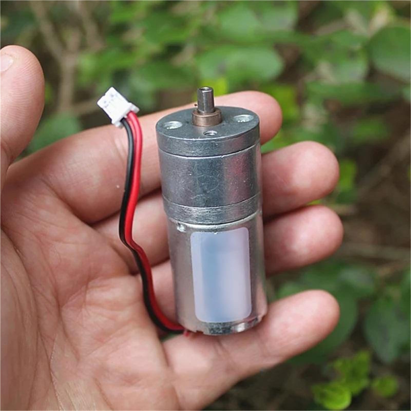 3/5/10 pezzi 370 mini 25 mm motore con ingranaggi in metallo DC 3-6 V 180-360 giri/min motore di riduzione micro riduttore velocità media Adatto per il fai da te, personale(5PCS)