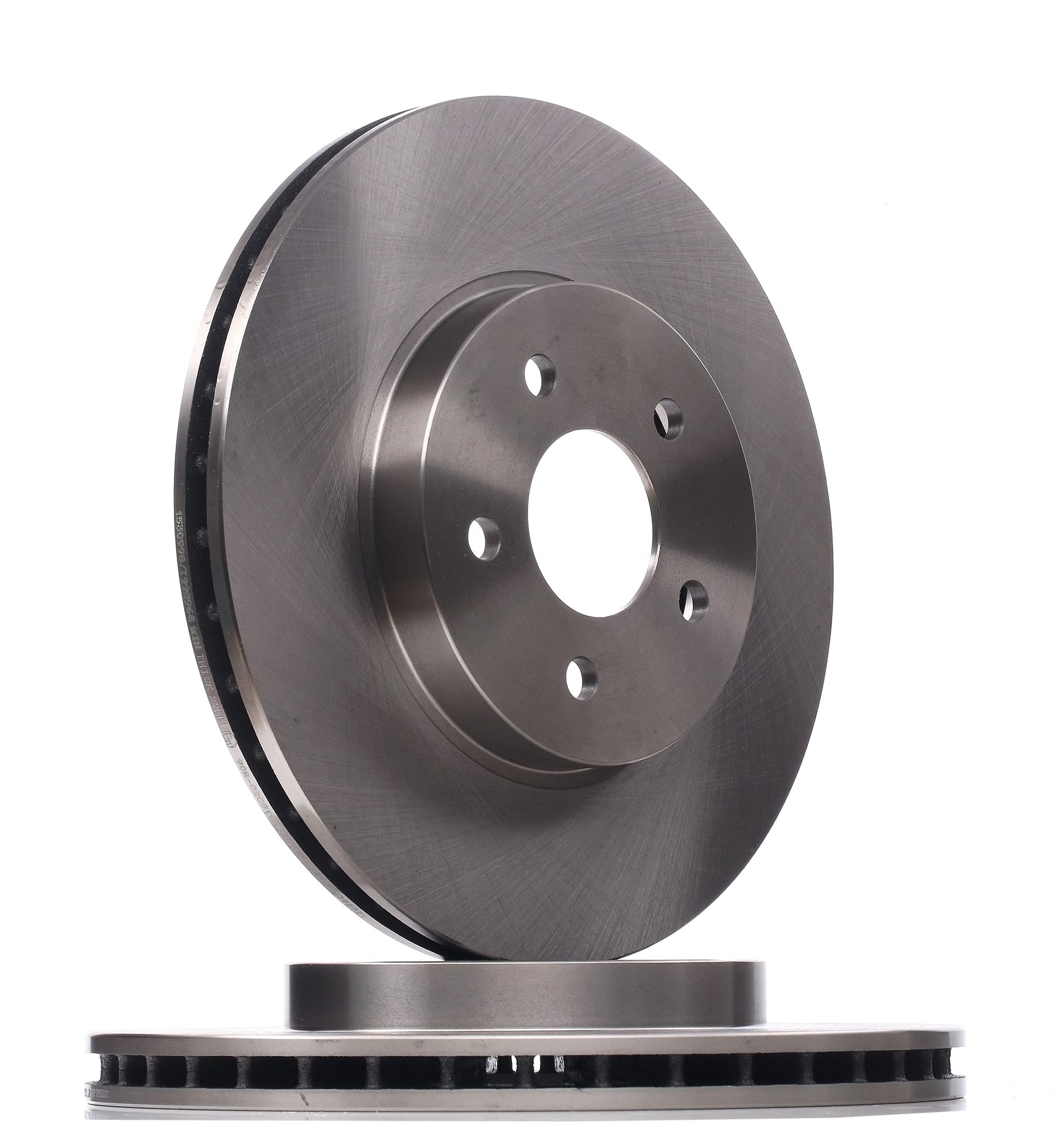 RIDEX 82B0011 2x Disco de freno Delantero sin buje de rueda sin cojinete rueda sin perno de sujeción de rueda sin tornillos Compatible con FORD Mondeo Mk3 Familiar BWY